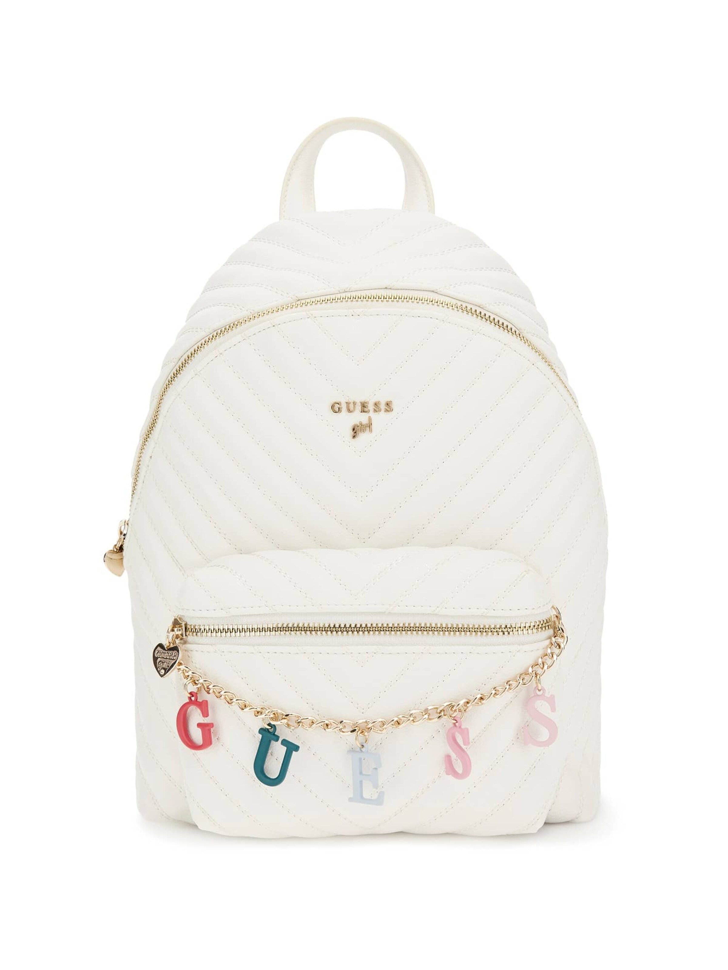 Rucksack guess weiß Clearance